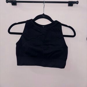 Knix Women's Black Highneck Sports Bra